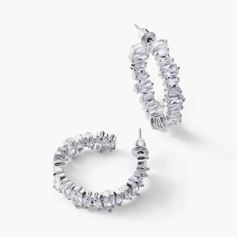 Lumen Hoop Earrings