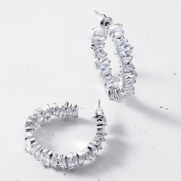 Lumen Hoop Earrings