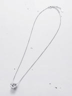 Brilliant Round Pendant Necklace