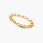 Petite Side Marquise Band