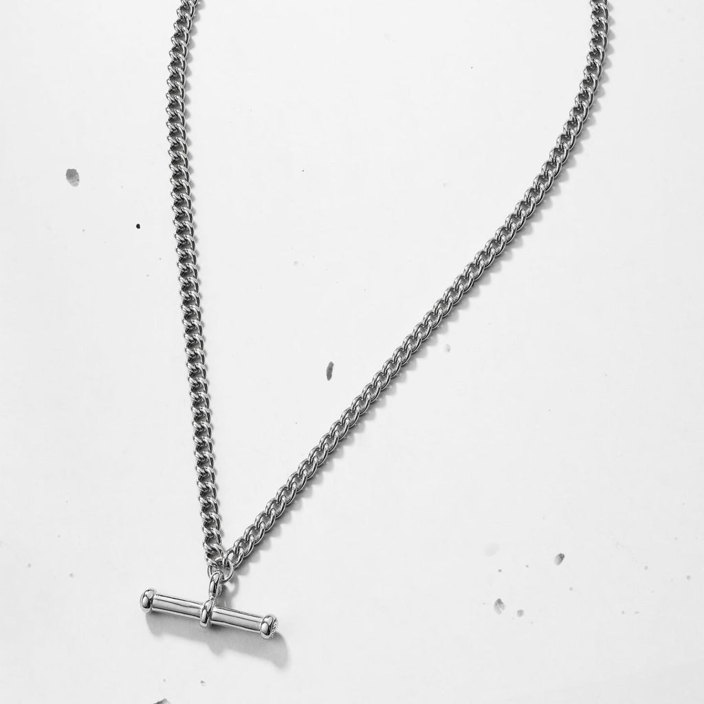 T-bar Charm Necklace