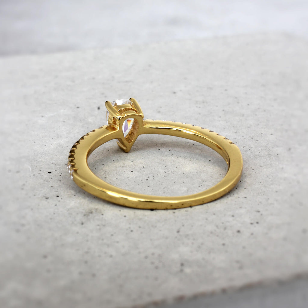 Lavo Dainty Pear-cut Ring