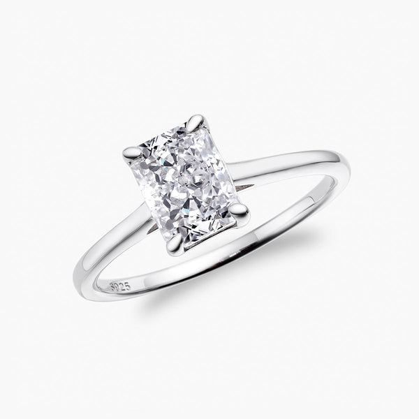 Radiant Solitaire Ring