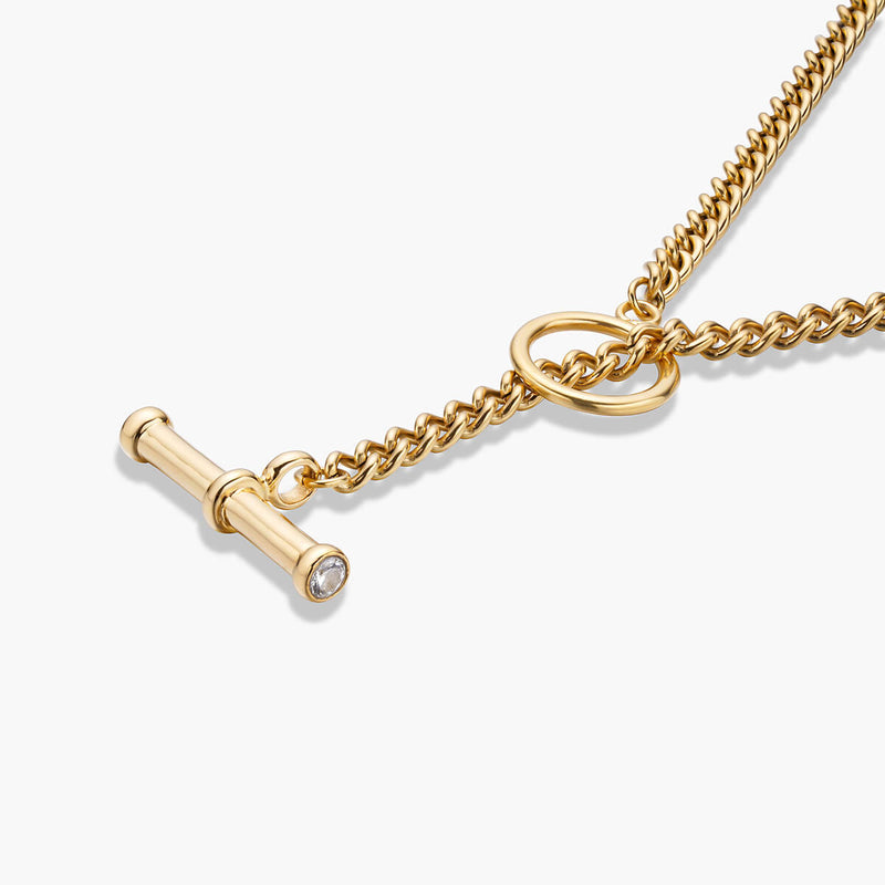 T-bar Lariat Necklace