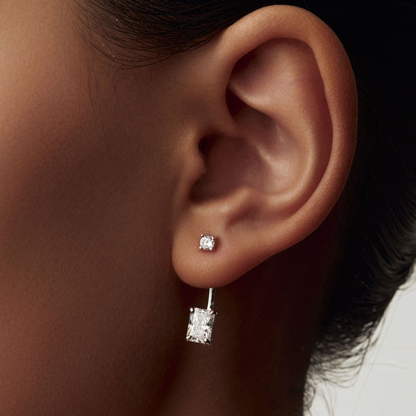 Dainty Round Stud Earrings