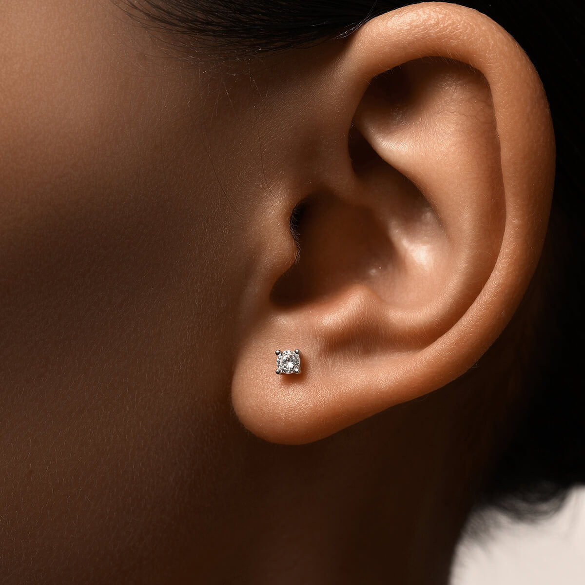 Dainty Round Stud Earrings Promo
