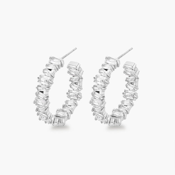 Lumen Hoop Earrings