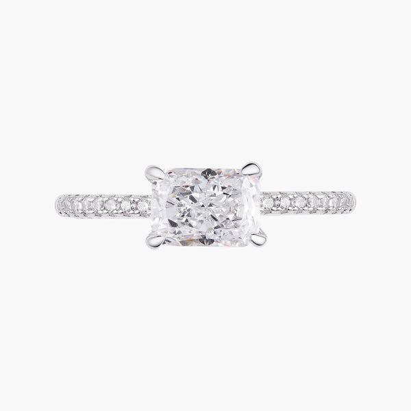 East West Radiant Pavé Ring