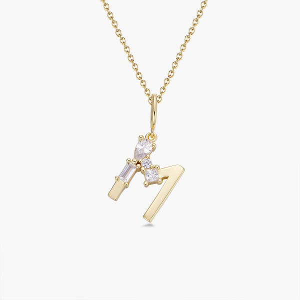 Initial Necklace | Gold