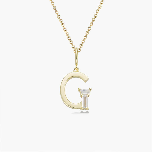 Initial Necklace | Gold