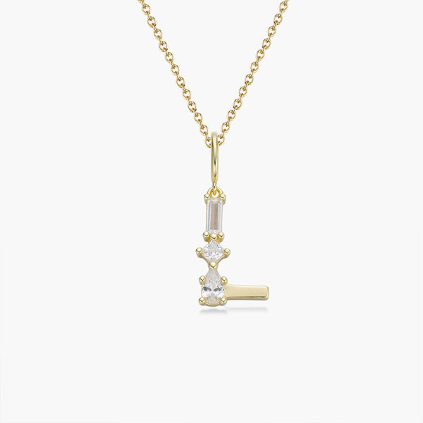 Initial Necklace | Gold