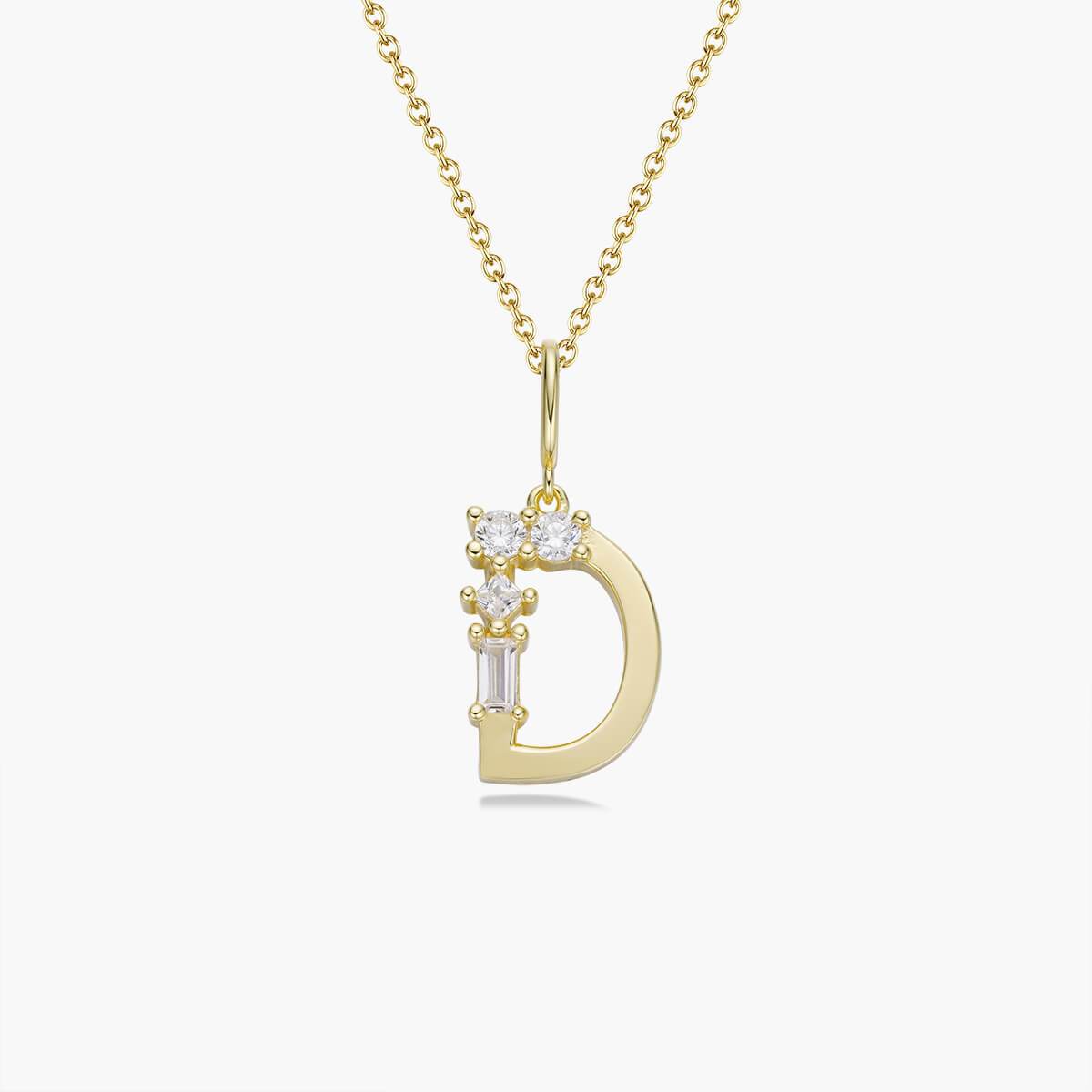 Initial Necklace | Gold