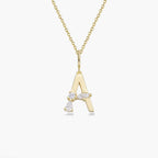 Initial Necklace | Gold