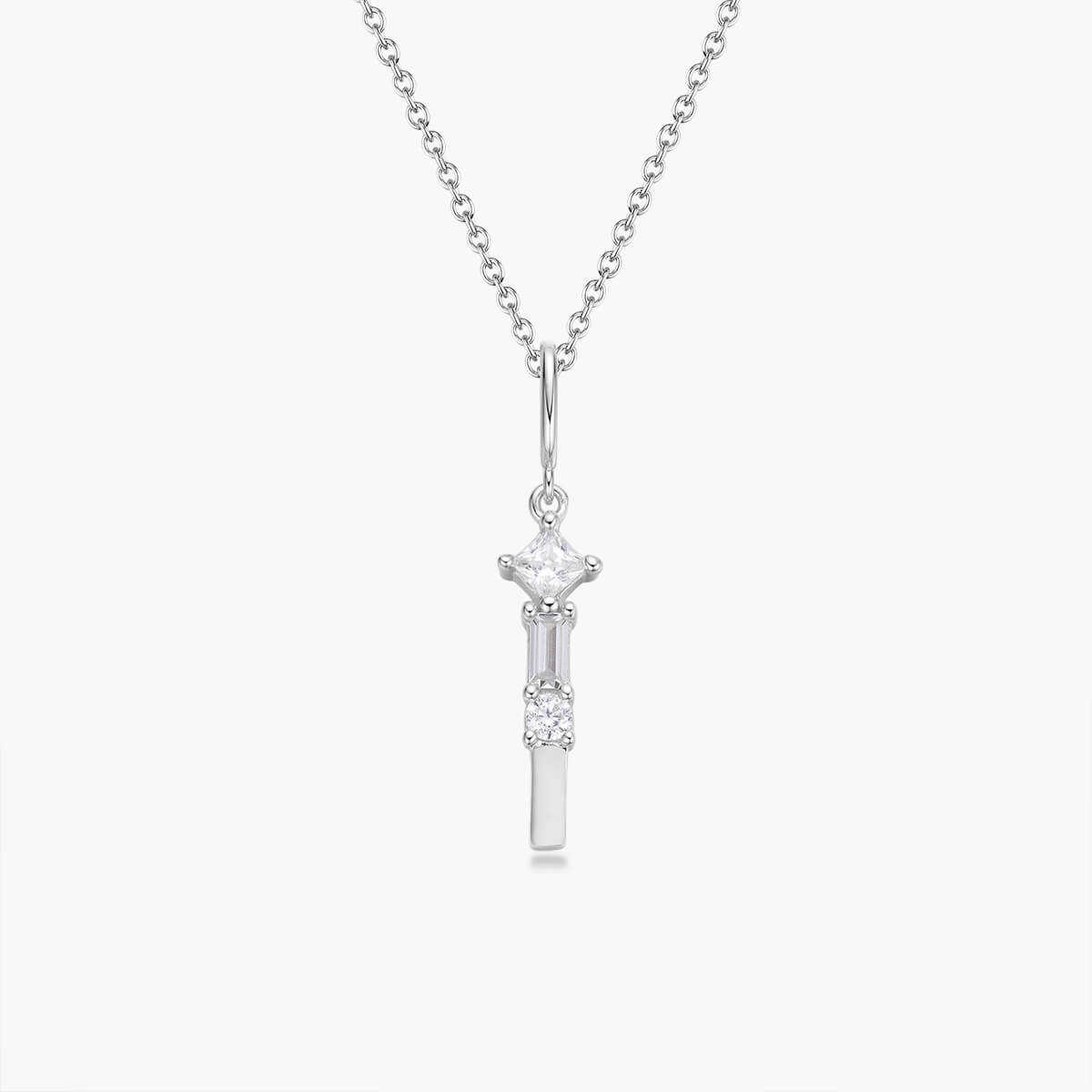 Initial Necklace | Platinum
