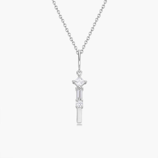 Initial Necklace | Platinum