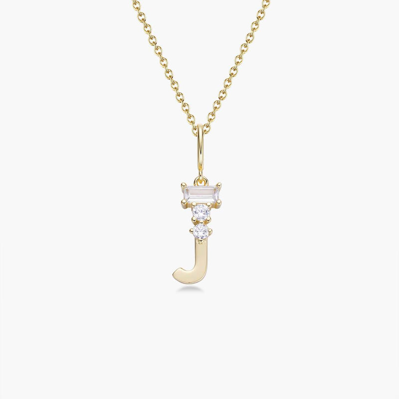 Initial Necklace | Gold