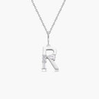 Initial Necklace | Platinum