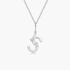 Initial Necklace | Platinum
