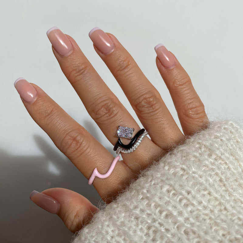 Enamel Wave Ring | Top Stacker