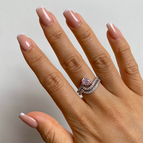 Pavé Perle Ring