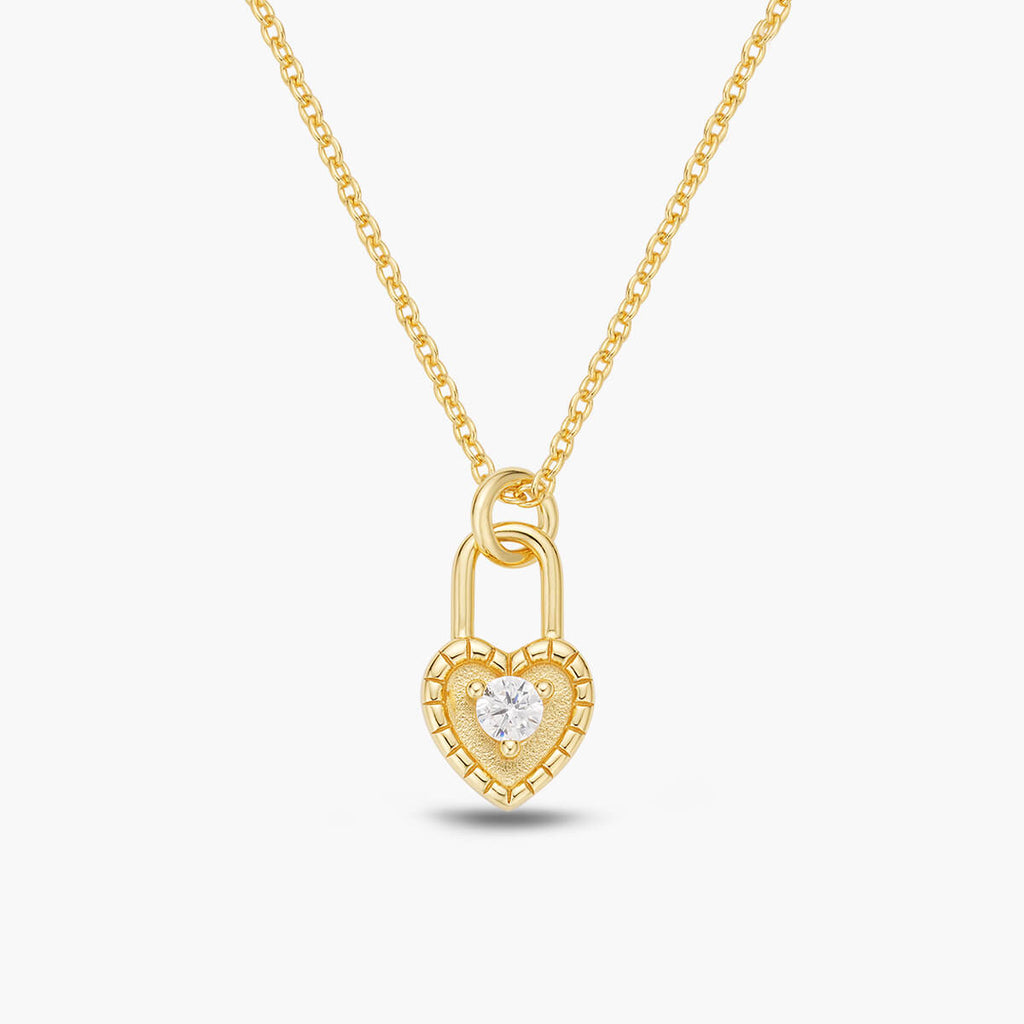 Heart Lock Necklace