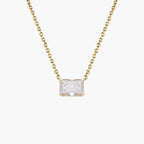 East West Radiant Pendant Necklace