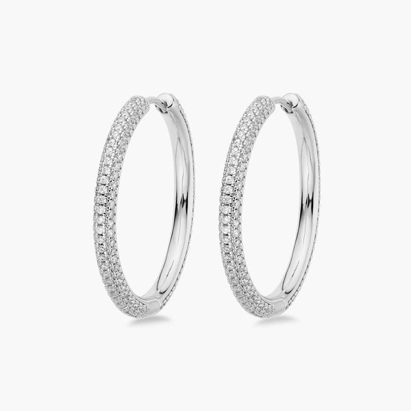 Halo Hoop Earrings