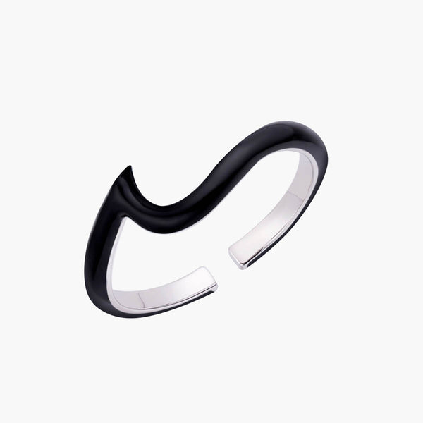 Enamel Wave Ring | Top Stacker