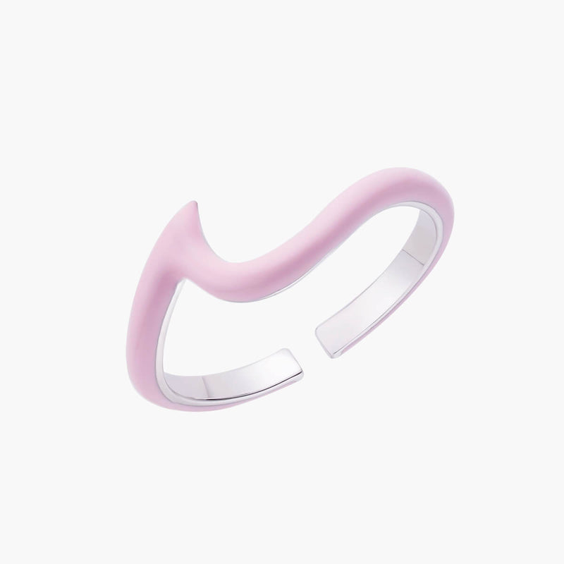 Enamel Wave Ring | Top Stacker