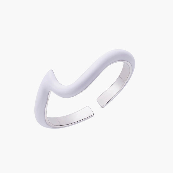 Enamel Wave Ring | Top Stacker