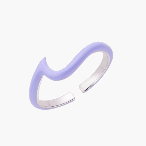 Enamel Wave Ring | Top Stacker