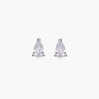 Dainty Pear-cut Stud Earrings