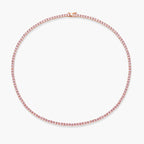 Tennis Necklace (2.5mm) - Colors