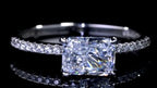 East West Radiant Pavé Ring
